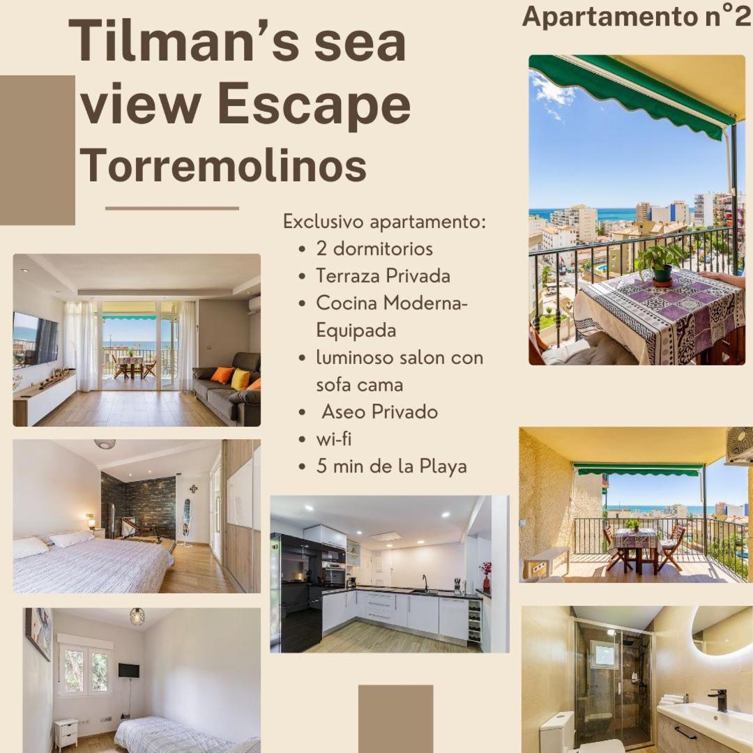 Frida'S Home-Sea View Terrace Torremolinos Buitenkant foto