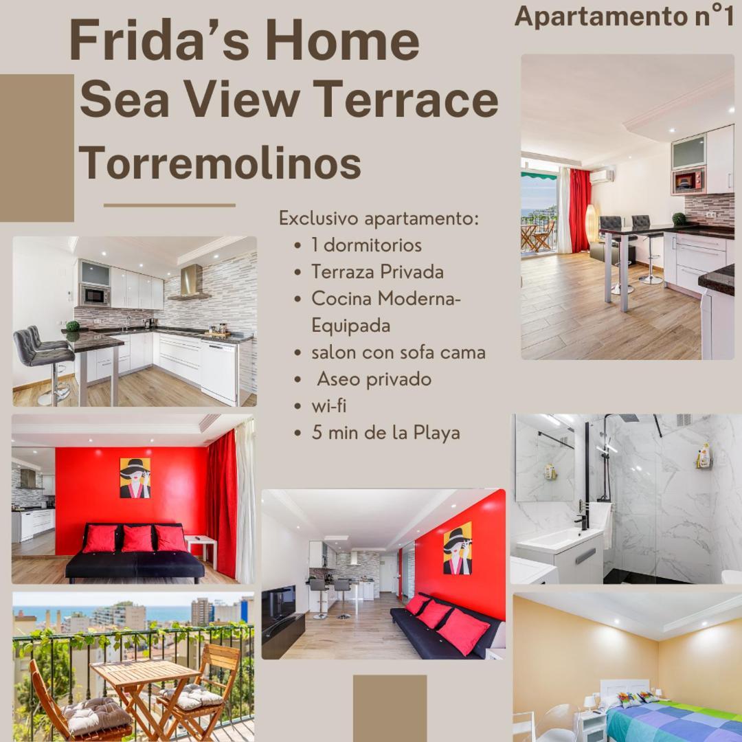 Frida'S Home-Sea View Terrace Torremolinos Buitenkant foto